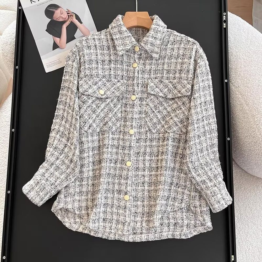 Women's Braided Casual Style Casual Jacket Loose